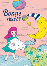 “Bonne nuit. I will do itinstead of you!”
<br>
“おやすみなさい。夜の星は、私が代わりにまいておくわ!” illustration